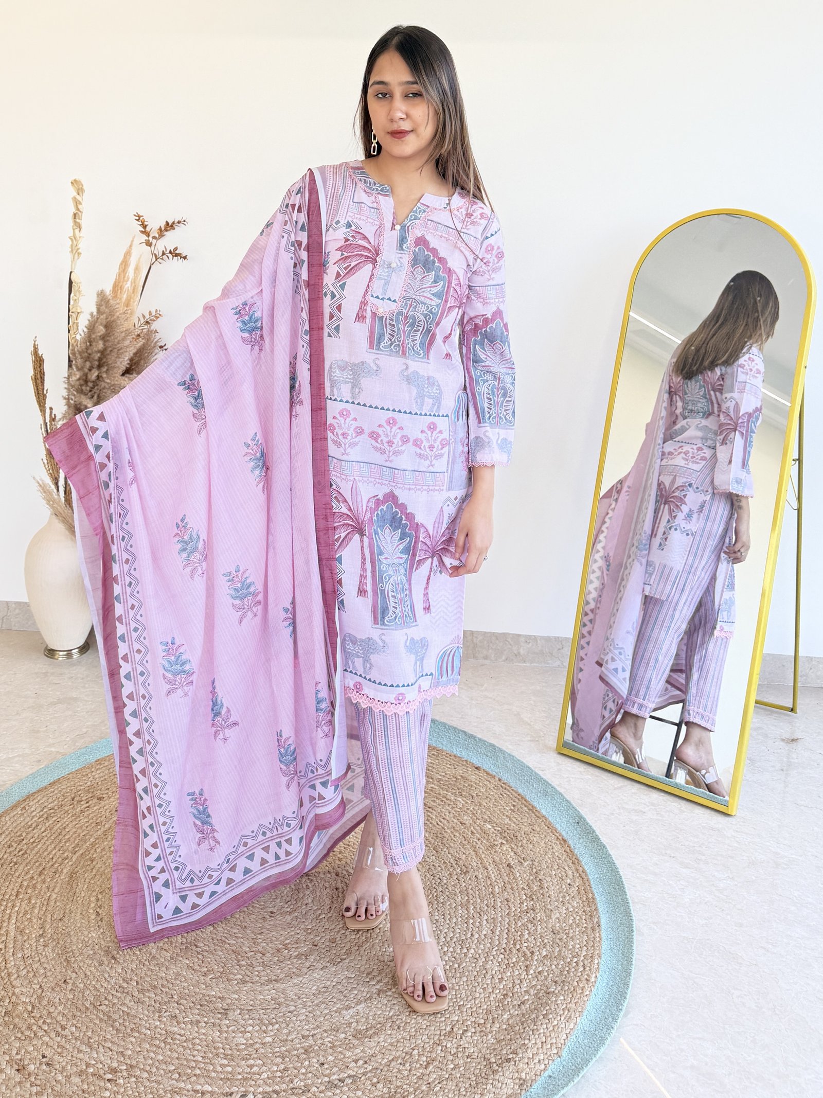 Amora Rose Heritage Suit Set | Bilori Fashion